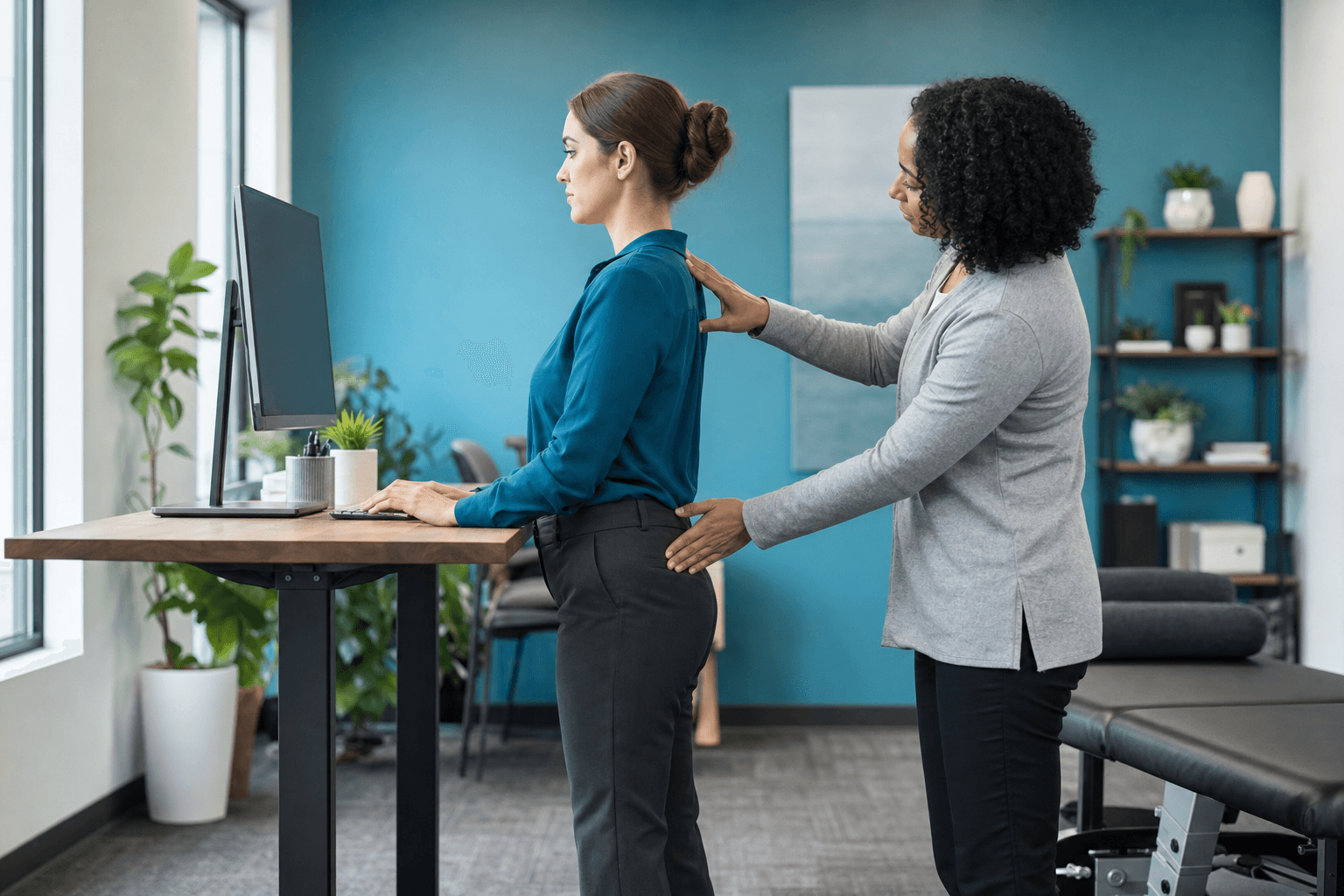 Posture & Spinal Analysis at a workplace